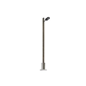 Lampe mit Holzmast H0 - Busch 4159 Spur H0