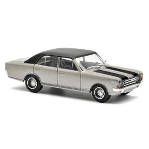 Opel Rekord C, Silber - Busch 42019 1:87