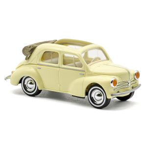Renault 4 CV Cabrio, Gelb - Busch 46576 1:87
