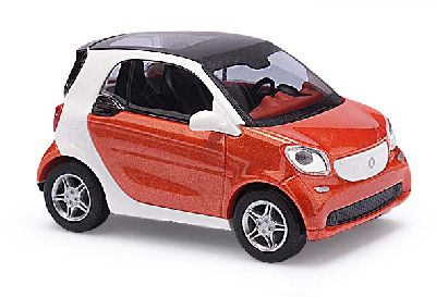 Smart Fortwo 14 �CMD�, orange - Busch 50701 1:87