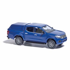 Nissan Navara/Hardtop, Blau - Busch 53705 1:87