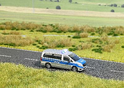 Mercedes V-Klasse Polizei H0 - Busch 5597 1:87