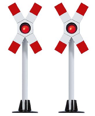 Warnkreuze o.Sch. H0 - Busch 5924 Spur H0