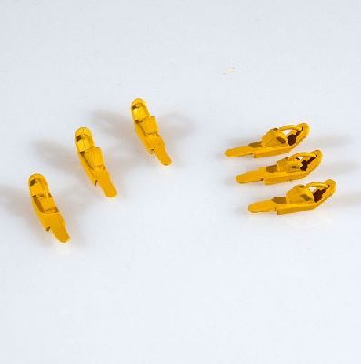 1Z-103/01 Dingler Hemmschuhständer mit 2 Hemmschuhen gelb Maßstab 1:32 Spur1 