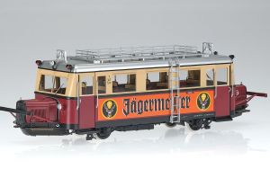 Wismarer Schienenbus III J�germeister elfenbein/rot - Dingler 120403 Spur 1