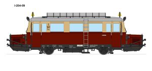 Wismarer Schienenbus T141 Ep. III Museum elfenbein/rot - Dingler 120409 Spur 1