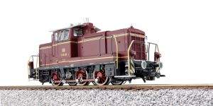 H0 Diesellok BR V 60 826 DB III Sound/Rauch DC/AC - ESU 31740 Spur H0