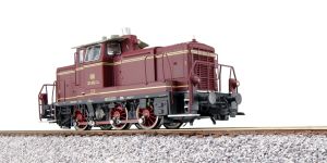 H0 Diesellok BR 261 DB IV altrot Sound/Rauch DC/AC - ESU 31744 Spur H0