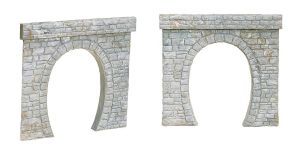 2 Tunnelportale - Faller 120563 Spur H0