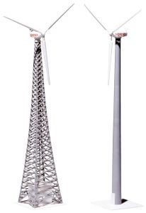 Windkraftanlage Nordex - Faller 130381 Spur H0