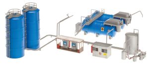 Tankanlage ARAL - Faller 130486 Spur H0