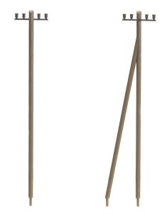 Telegrafenmasten - Faller 130955 Spur H0