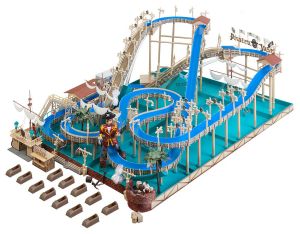 Wildwasserbahn Pirateninsel - Faller 140430 Spur H0