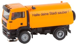 LKW MAN TGA Stra�enkehrmaschi - Faller 161482 Spur H0