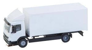LKW MB Atego, wei� (HERPA) - Faller 161642 Spur H0