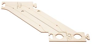 Laser-Street Parkharfe Erg�nz - Faller 161943 Spur H0