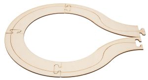 Laser-Street Wendeschleife - Faller 161945 Spur H0