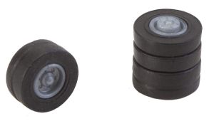 4 Reifen und Felgen f�r N-LKW - Faller 163110 Spur N