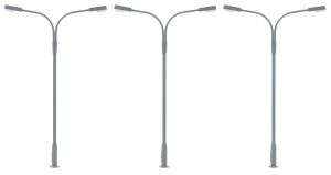 LED-Kofferleuchte, zweiarmig, - Faller 180120 Spur H0