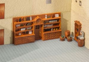 Ladeneinrichtung - Faller 180923 Spur H0