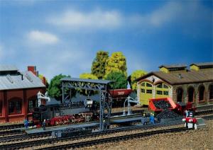 Ausschlackanlage mit Bockkran - Faller 222149 Spur N