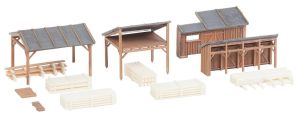 Holzlagerschuppen - Faller 232373 Spur N