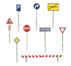Verkehrsschilder-Set - Faller 272450 Spur N
