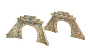 2 Tunnelportale - Faller 272576 Spur N