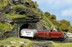 2 Tunnelportale - Faller 272578 Spur N