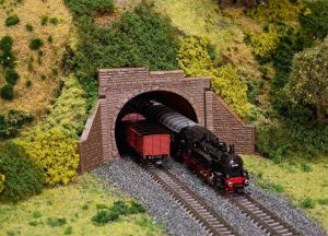 2 Tunnelportale - Faller 272579 Spur N
