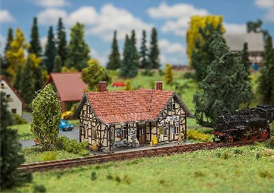 Haltepunkt Osterode-S�d - Faller 282705 Spur Z