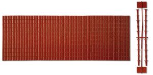 Ziegeldach und Firstziegel - Faller 333101 Spur 2m / G
