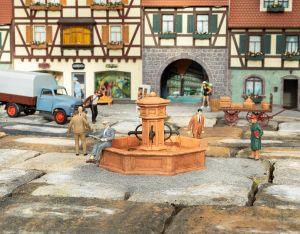 Marktbrunnen - Faller 333154 Spur 2m / G