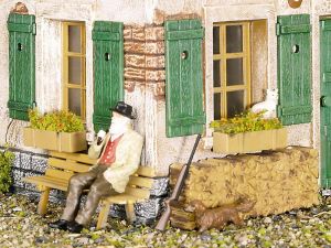 10 Blumenk�sten - Faller 333214 Spur 2m / G