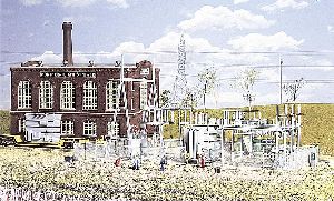 Umspannwerk Northern Ligth & - Faller 533025 Spur H0