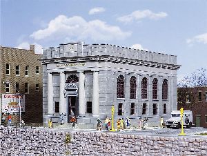 Bankgeb�ude Bailey Saving and - Faller 533031 Spur H0