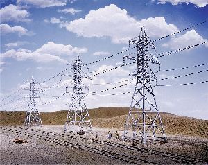 4 Hochspannungsmasten - Faller 533121 Spur H0