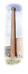 Industrieschornstein, 2 St�ck - Faller 533289 Spur N