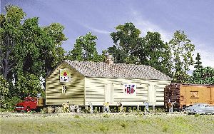 Lagerschuppen auf Stelzen - Faller 533529 allgemein