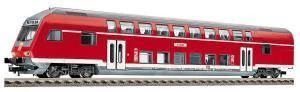 Doppelstock-Steuerwagen, DB 562301  Frankfurt - Fleischmann 5623 Spur H0