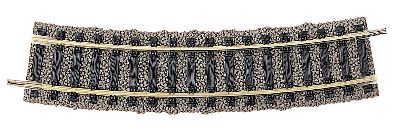 Gebogenes Gleis R2 = 420 mm 18� - Fleischmann 6127 Spur H0