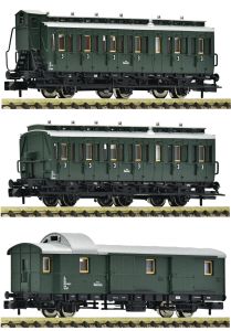3-tlg. Personenzug �BB - Fleischmann 6260055 Spur N