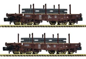 2er Set Schwerlastwagen OBB - Fleischmann 6660135 Spur N