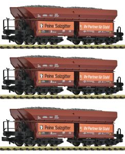 3er Set Erzzug DB Peine+Salzg - Fleischmann 6660150 Spur N