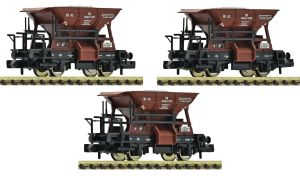 3er Set Talbot Schotterwagen - Fleischmann 6660159 Spur N