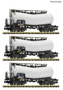 3er Set Knickkesselwagen Atir - Fleischmann 6660170 Spur N