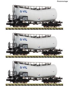 3er Set Knickkesselwagen VTG - Fleischmann 6660171 Spur N