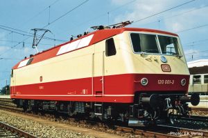 E-Lok BR 120 rt/cr Vorserie - Fleischmann 7560059 Spur N
