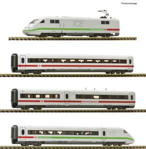 Triebzug ICE 2 BR 402 DB-AG 4-tlg. DCC-Sound - Fleischmann 7770003 Spur N