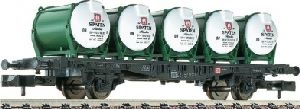 Beh ltertragwagen  Spatenbr u - Fleischmann 8233 Spur N